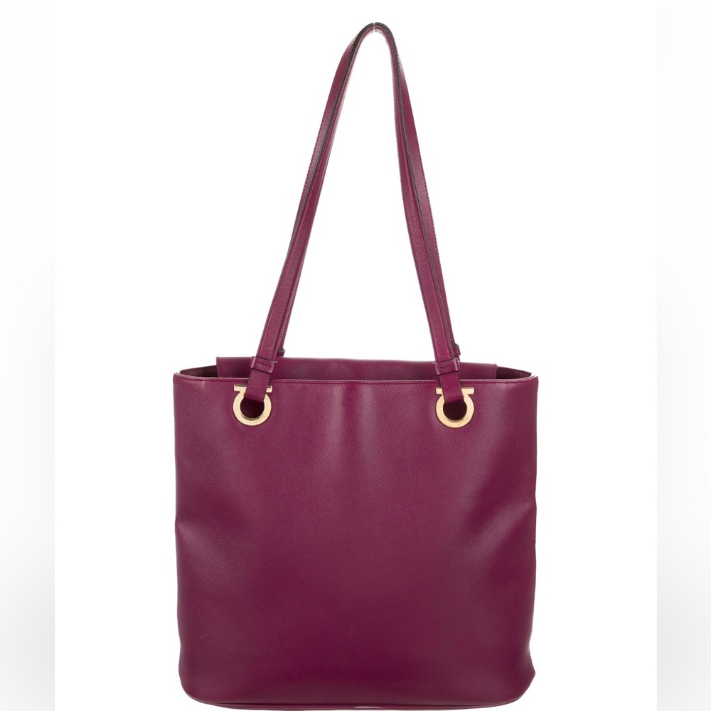 Salvatore Ferragamo Saffiano Leather Shoulder Bag